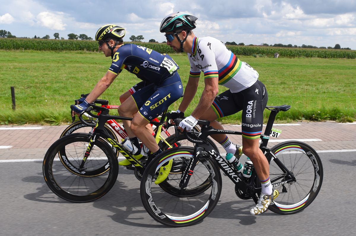 Peter Sagan was relaxed during the early stages