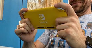 Yellow Nintendo Switch Lite