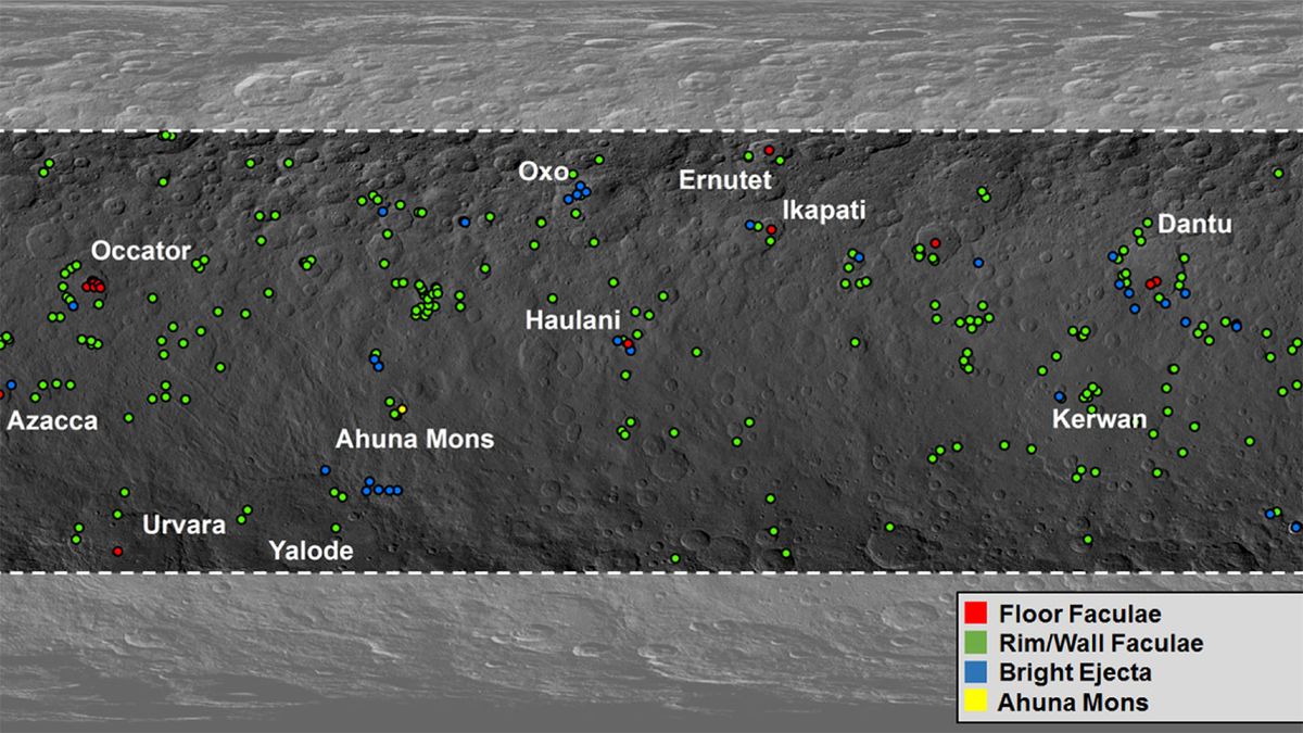 Dwarf Ceres' Bright Spots Suggest an Ancient Ocean Space — free download