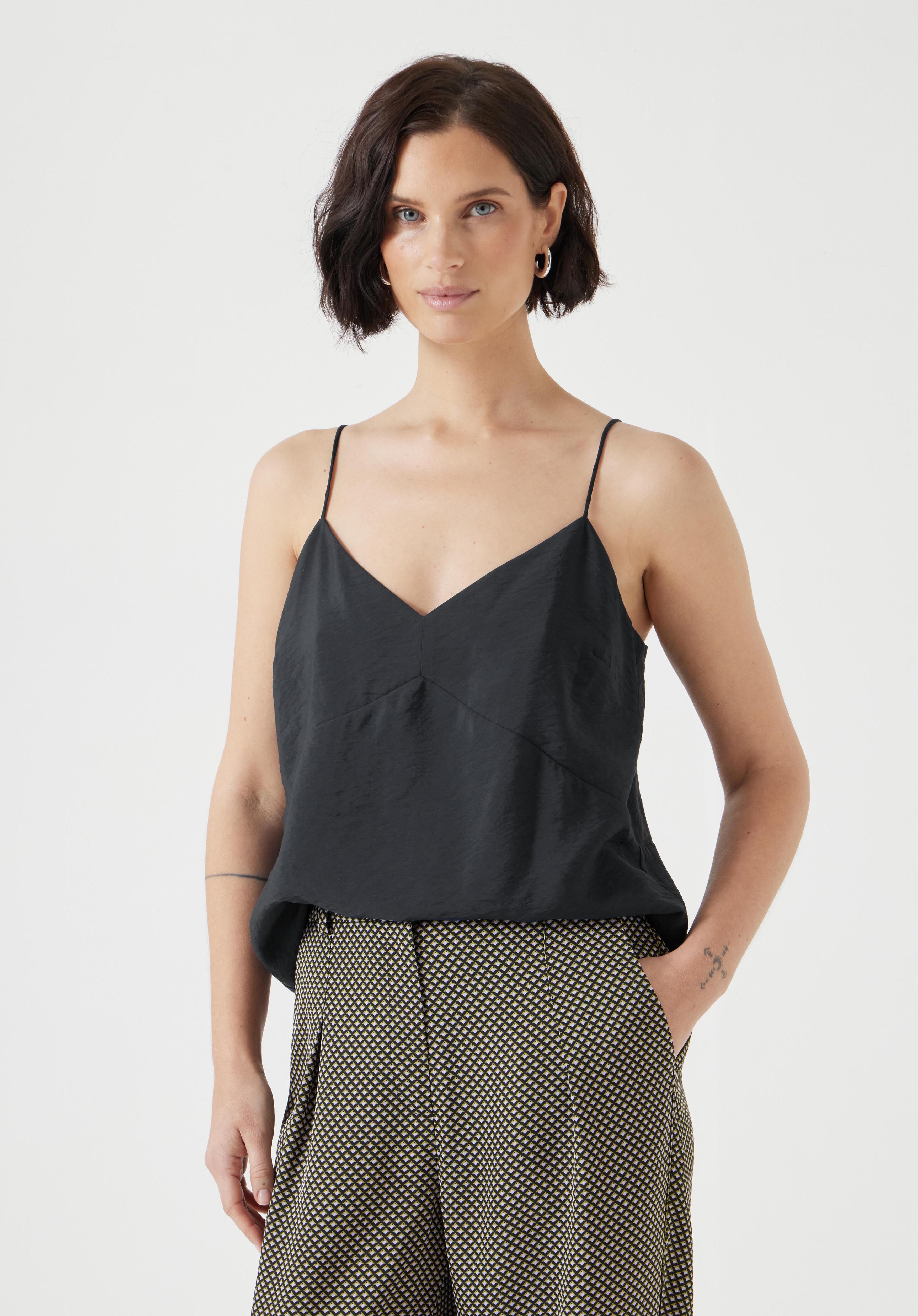 Thin Strap V-Neck Cami