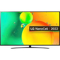 LG 65NANO766QA 65" TV: £899