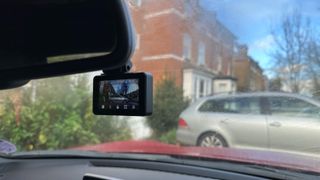 Kingslim D4 dash cam review: 4K front with backup assist, weak