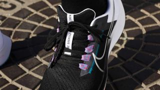 Nike Air Zoom Pegasus 38 black and white colorway