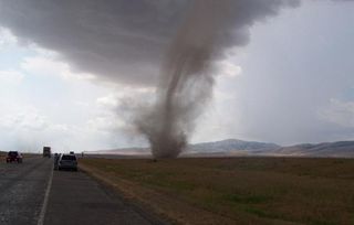 Maybe don't park your car next to a tornado...