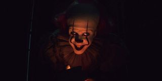 IT Chapter Two Pennywise holds a flame
