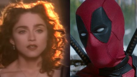 Madonna and Deadpool side by side