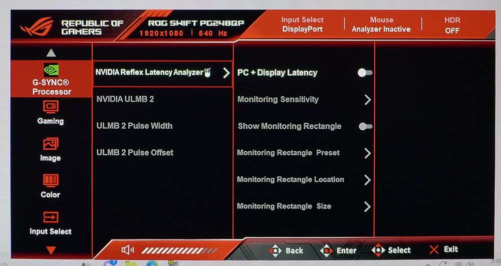 Asus ROG Swift PG248QP