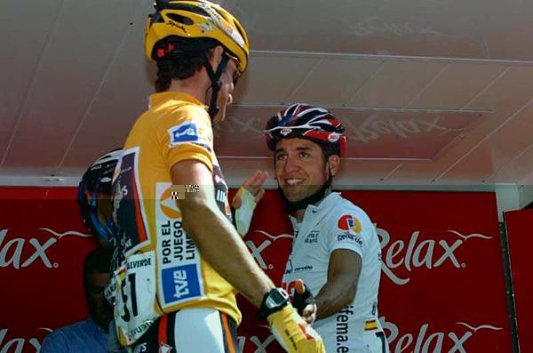 Valverde and Sastre at sign on