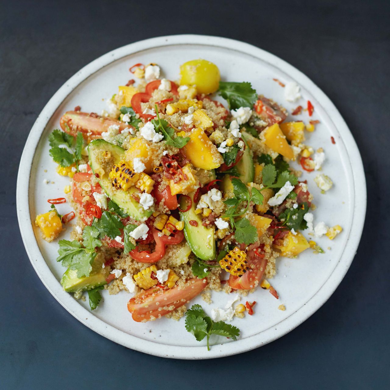 Jamie Oliver&#039;s Grilled Corn and Quinoa