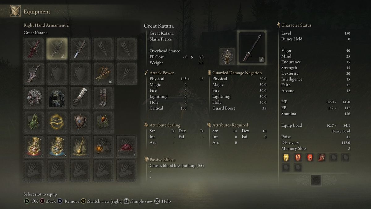Elden Ring Shadow of the Erdtree best weapons