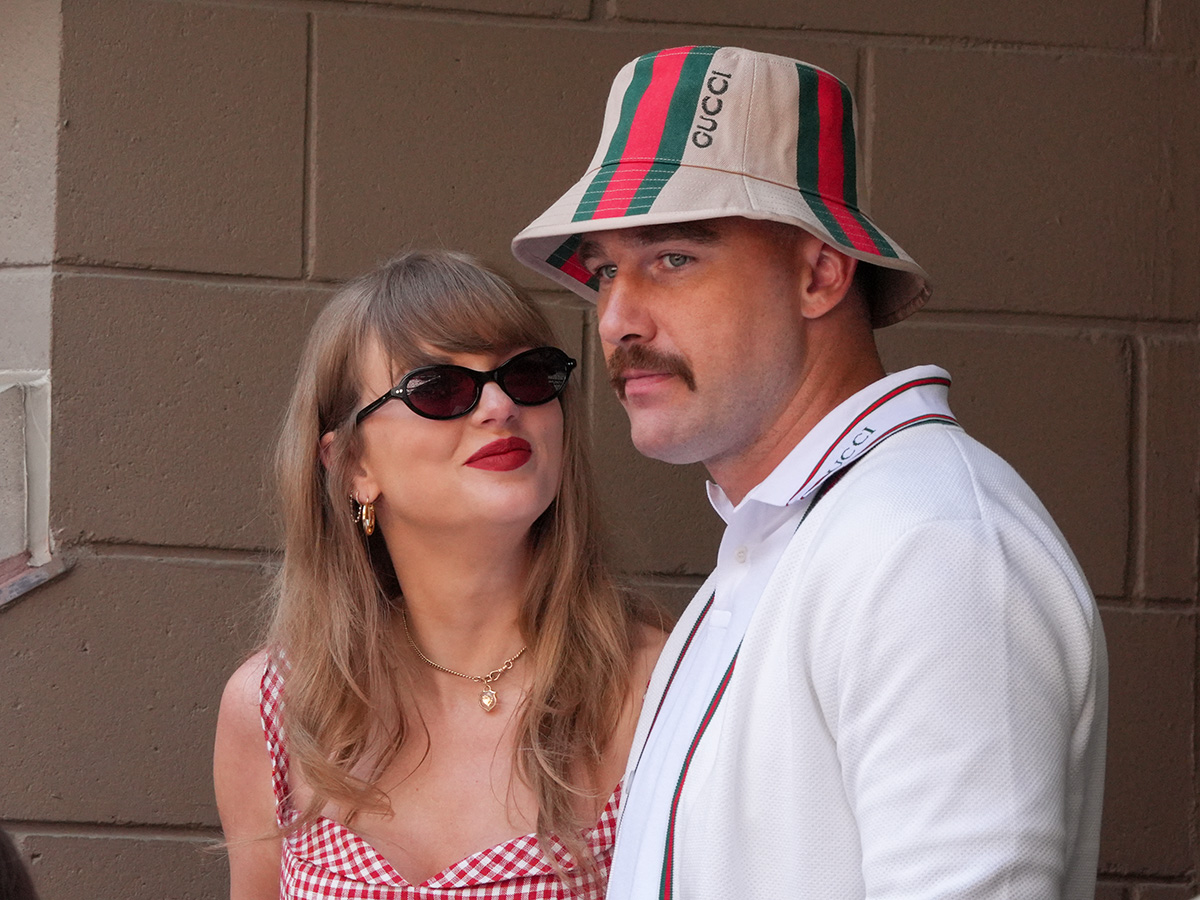 Taylor Swift and Travis Kelce at the US Open