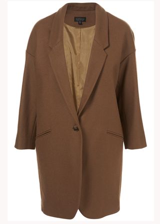 Topshop Wool oversized boyfriend coat, £95