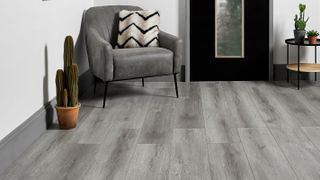 grey luxury vinyl tile flooring