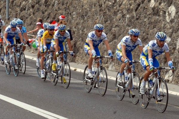 AG2R pull for overall leader Tadej Valjavec.