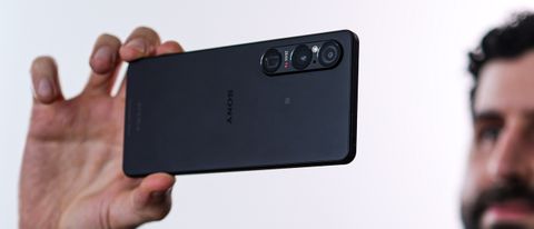 A photo of a black Sony Xperia 1 VI smartphone