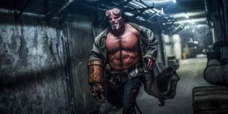 David Harbour as Hellboy