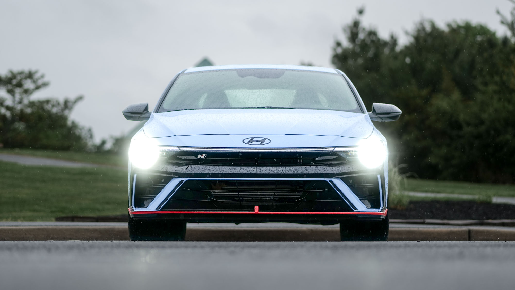 2025 Hyundai Elantra N test drive review pros and cons.