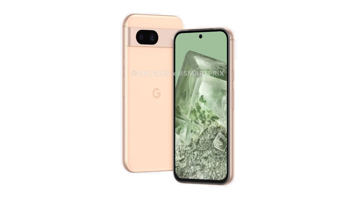 Leaked renders of the Pixel 8a.