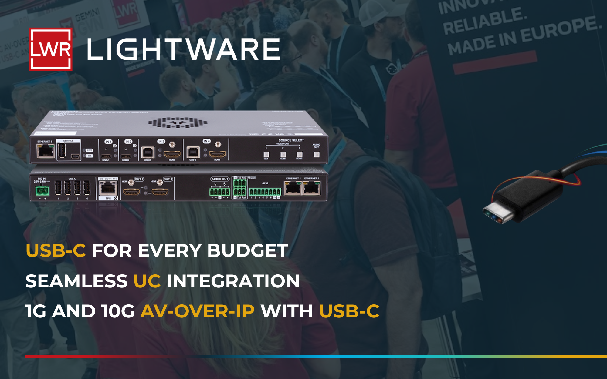 Solutions Over Hardware: Lightware at InfoComm 2026