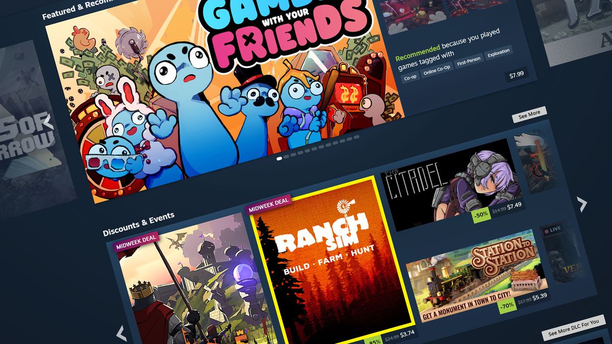 Poll: Do you like the new Steam store design, or is it 'hot garbage'?