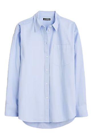 Etienne Oversized Shirt in Striped Cotton Poplin