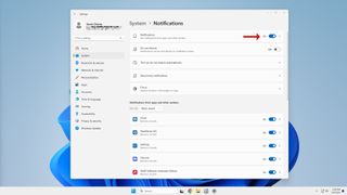 turning off banner notifications in windows 11