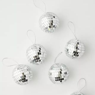 Small disco ball ornaments from Urban Outfitters