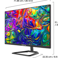 Sceptre 32" 4K UHD Monitor | $478.99 $249.97 at WalmartSave $229 -