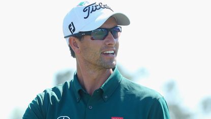 Adam Scott in the US Masters