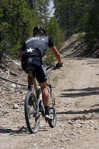 The tire was going down…