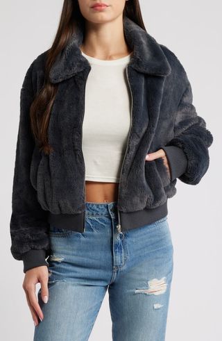 Faux Fur Jacket