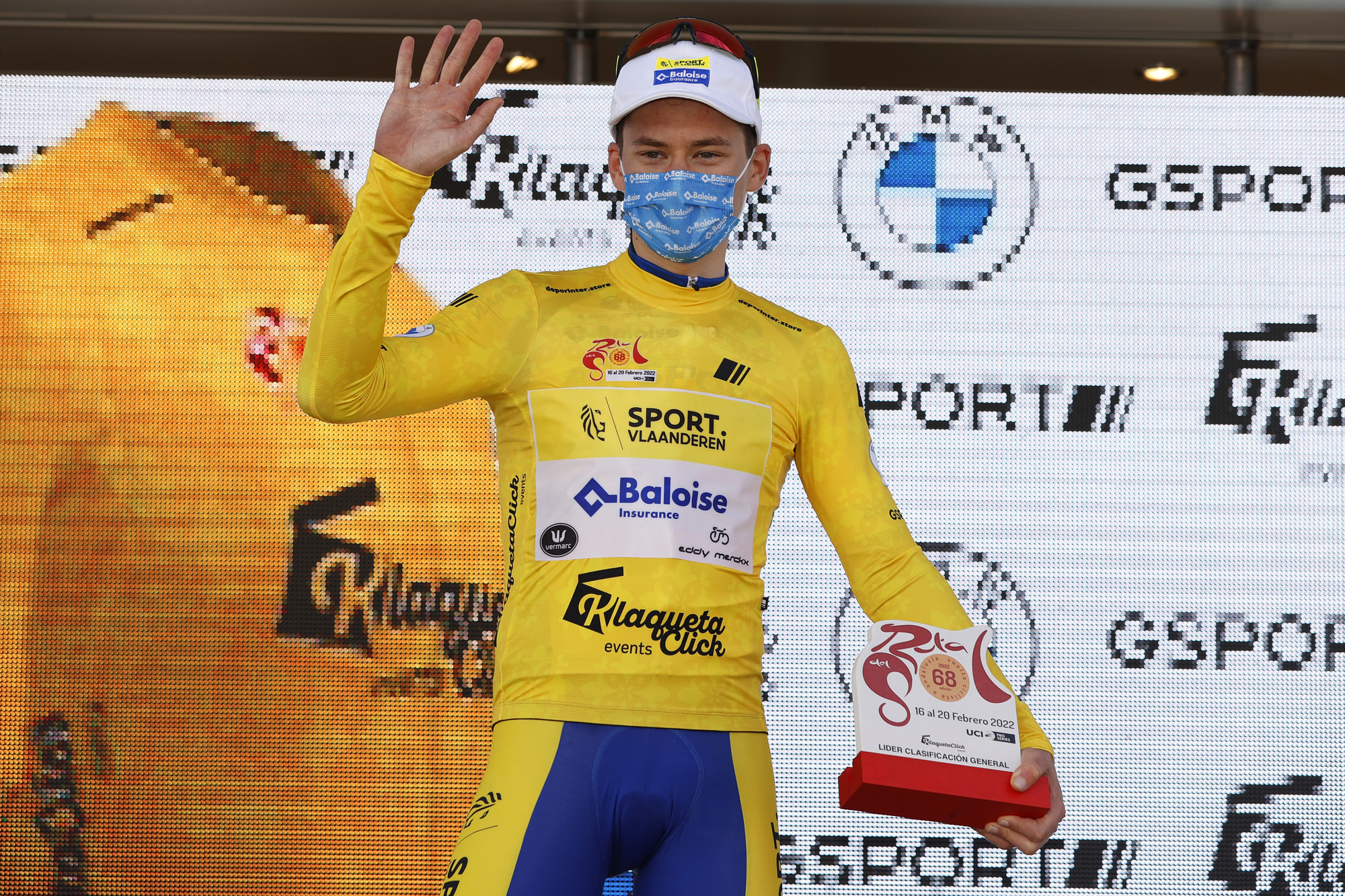 Vuelta a Andalucia - Ruta Del Sol 2022 - 68th Edition - 1st stage Ubrique - Iznajar 200,7 km - 16/02/2022 - Rune Herregodts (BEL - Sport Vlaanderen - Baloise) - photo Luis Angel Gomez/SprintCyclingAgency©2022