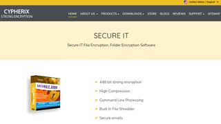 Secure IT website screenshot