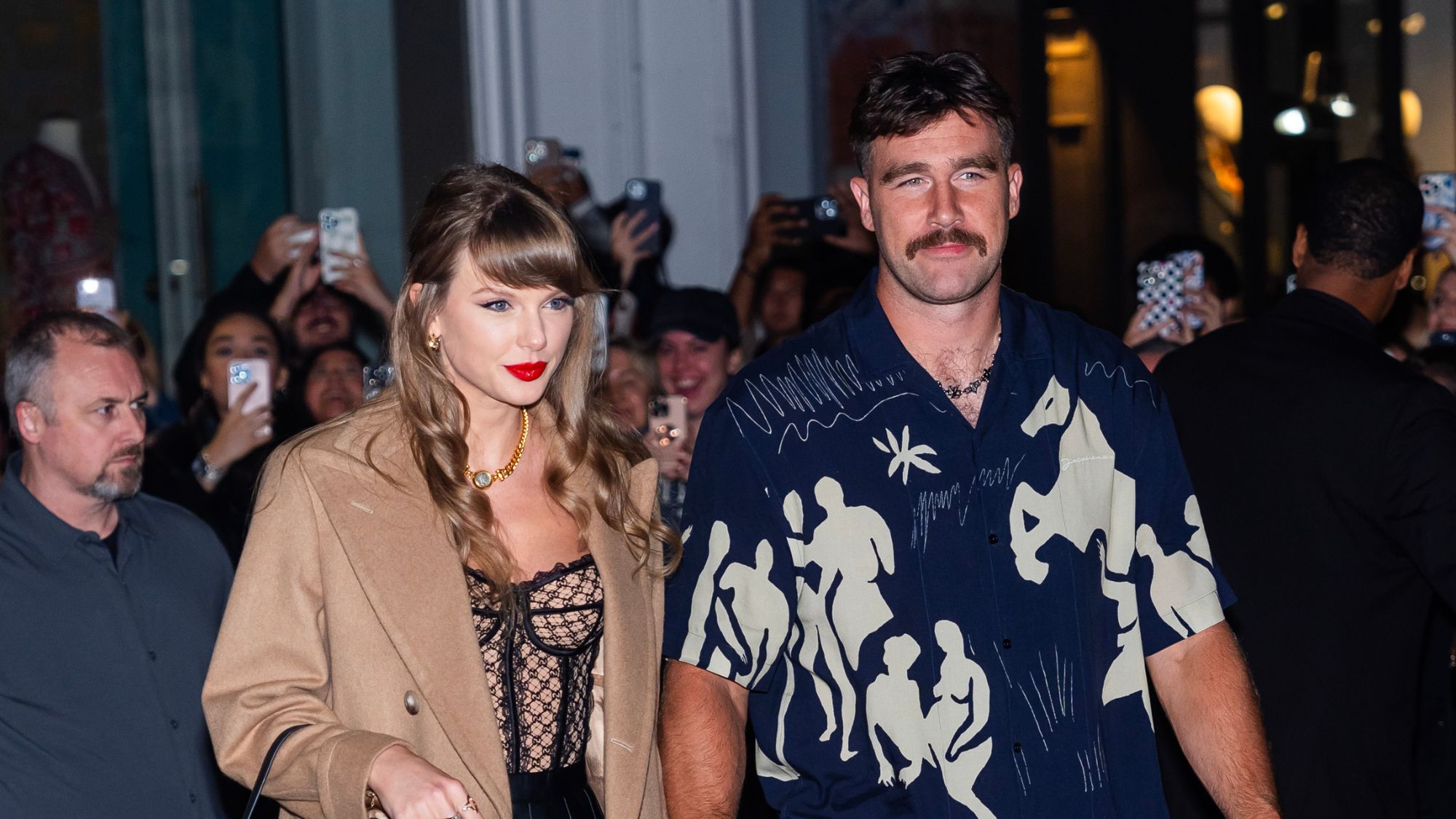 Taylor Swift and Travis Kelce in New York City
