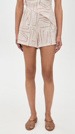 VRG GRL Cosmos Linen Shorts