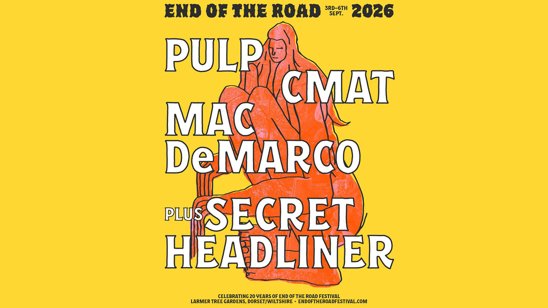 End of the Road 2026 poster