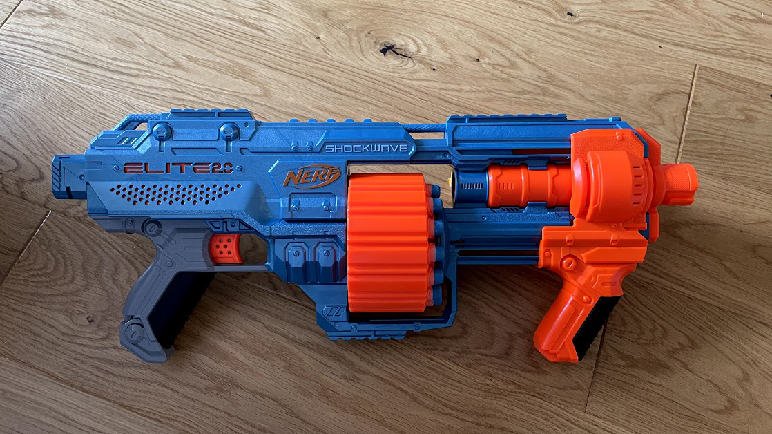 nerf barrage water gun