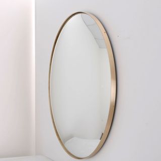 silver convex mirror