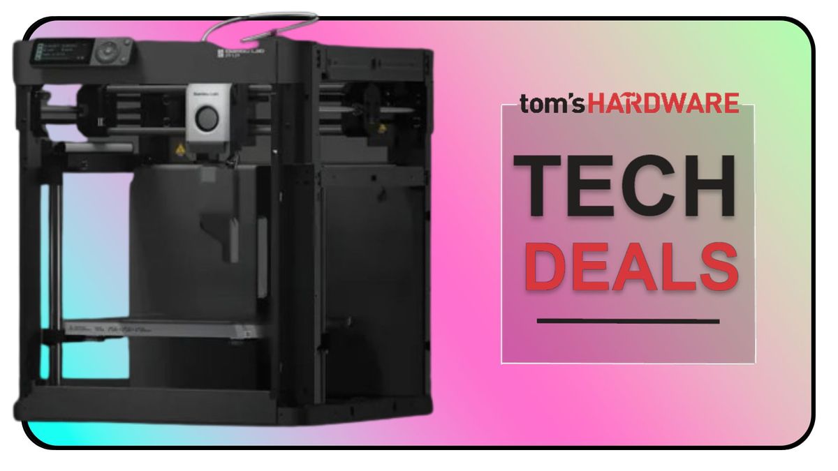 Bambu Lab slices the price of its high-speed P1P 3D printer by 43% — $399 deal marks its 3rd Anniversary Sale