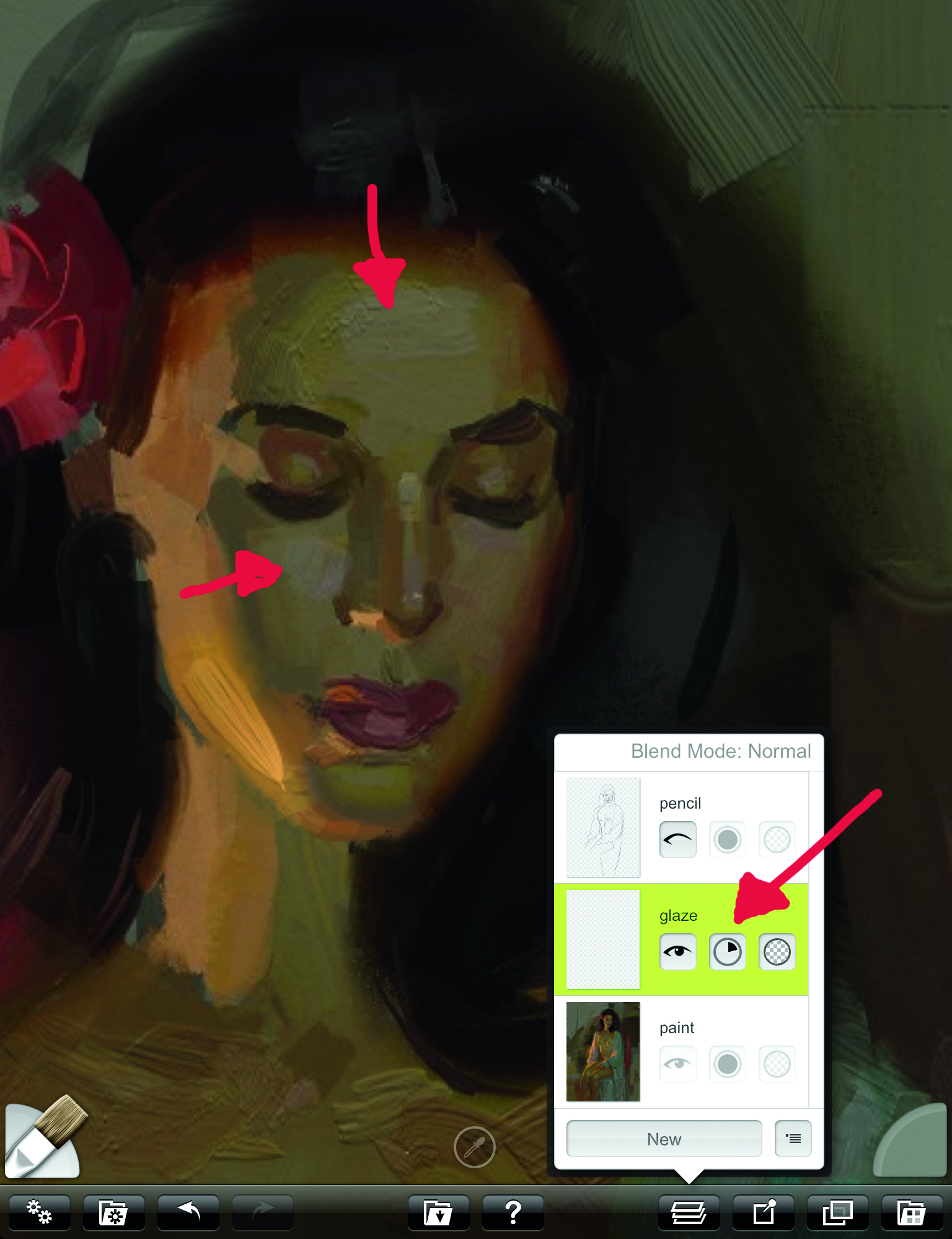 Rick Graham's iPad and Artage tutorial: painting a figure from life