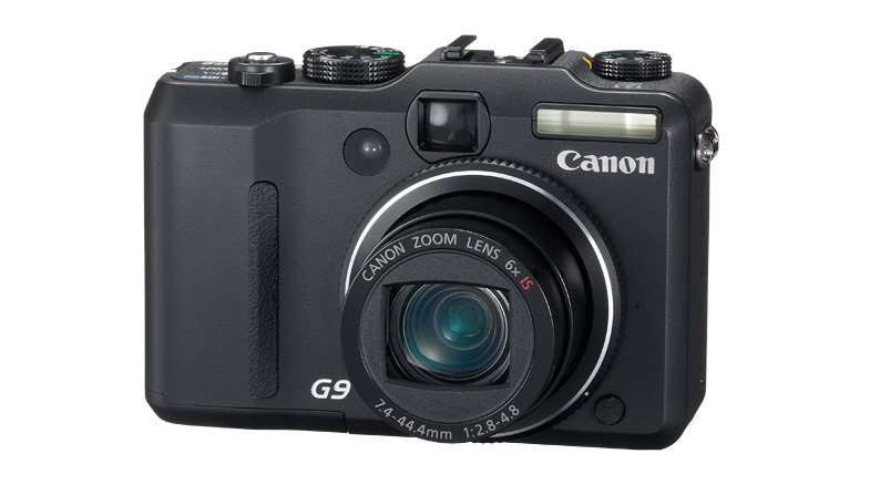 The Canon PowerShot G9 compact camera