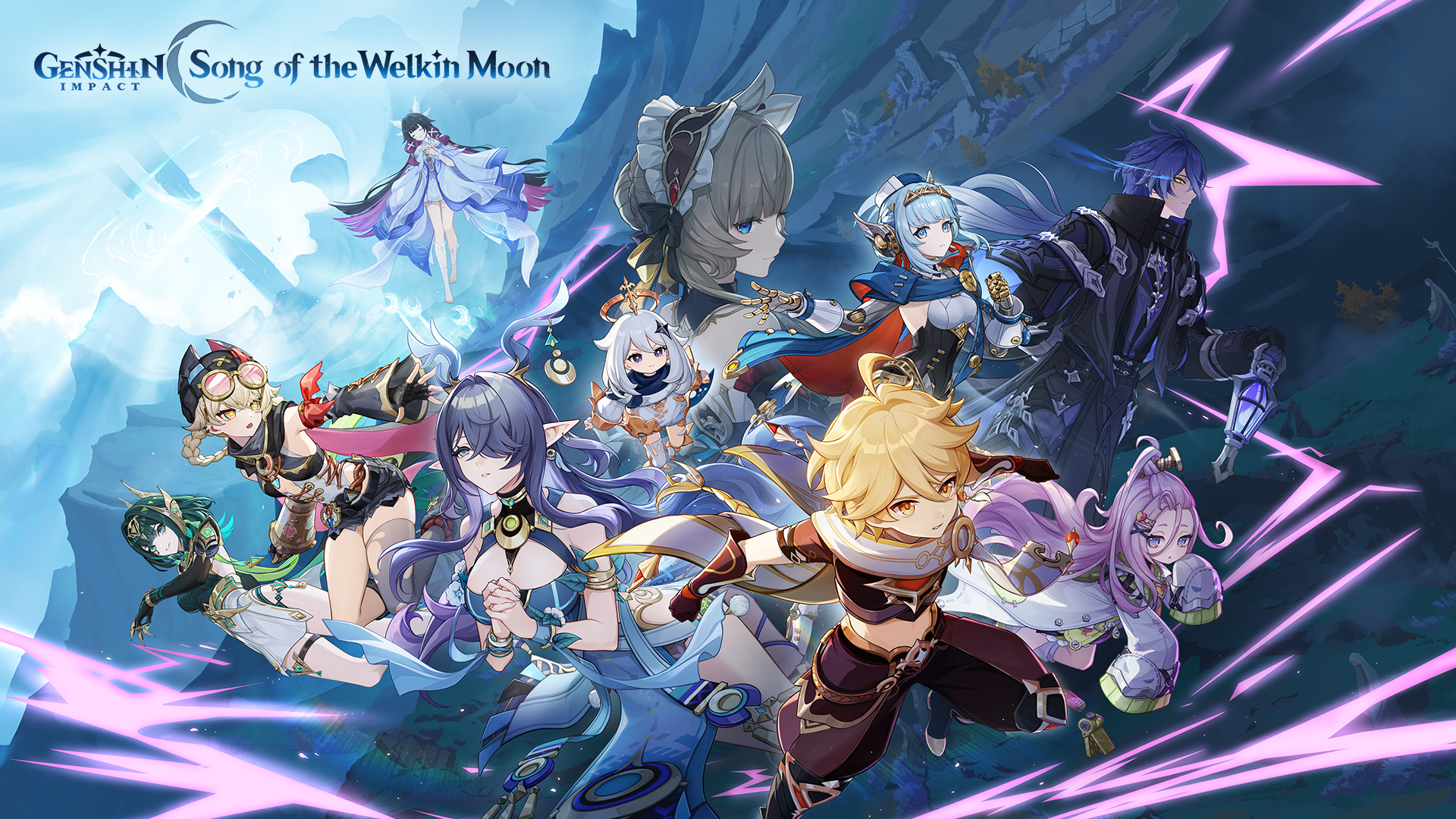 Key promotional image of Genshin Impact Luna I update