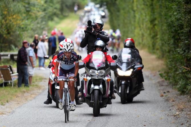 Jasmin Glaesser (TIBCO) was the only rider to get a significant lead before the decisive break on the final lap