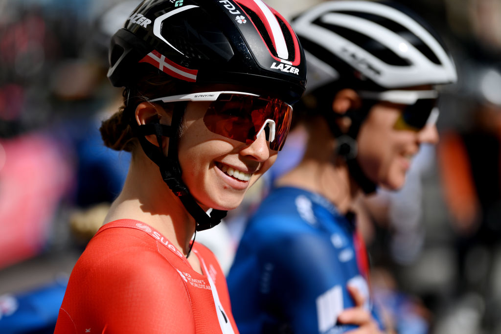 Cecilie Uttrup Ludwig made her 2023 season debut at the Volta Comunitat Valenciana Fèmines