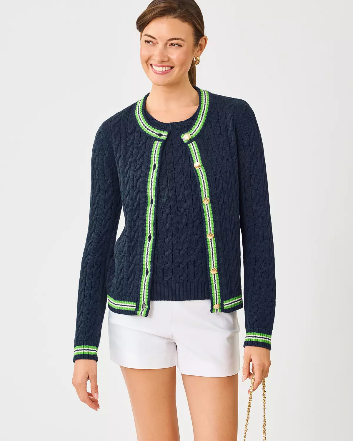 Brockton Crew Neck Cardigan