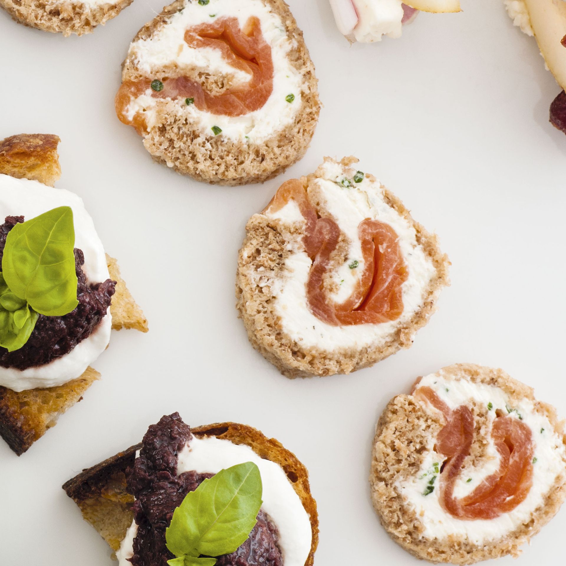 Smoked Salmon and Cream Cheese Rolls Snack Recipes Woman & Home