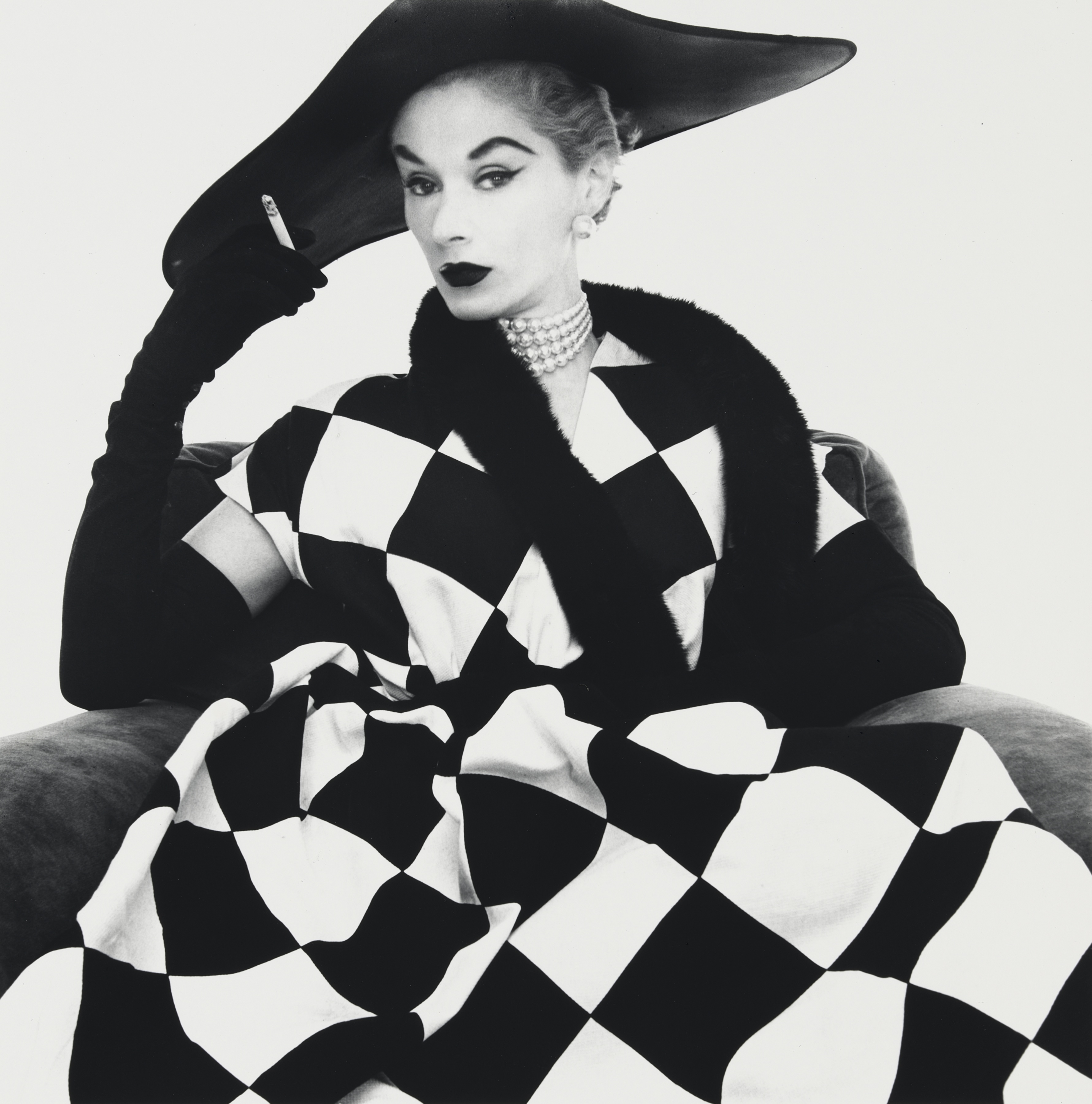 black and white irving penn portrait photography
