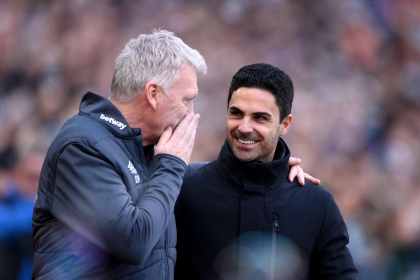 David Moyes and Mikel Arteta will cross paths again in the dugout this weekend