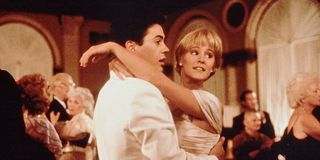Robert Downey Jr. and Mary Stuart Masterson in Chances Are
