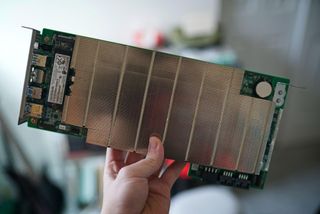 The BC 250 board in-hand